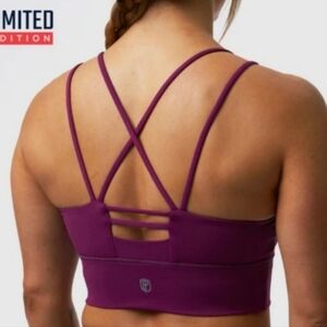 BORN PRIMITIVE Bridge the Gap Sports Bra Color Burgandy Size XL